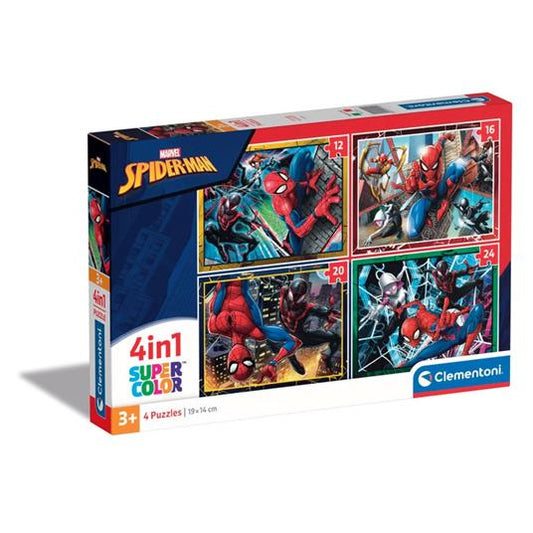 Clementoni 4in1 Puzzle Spiderman