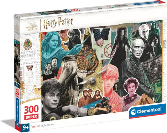 Clementoni - 21727 - Supercolor Puzzle - Harry Potter - 300 Pezzi