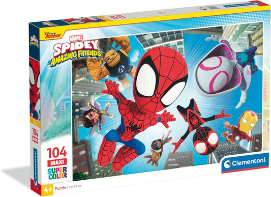 Clementoni - Puzzle Per Bambini 104 Pezzi Supercolor