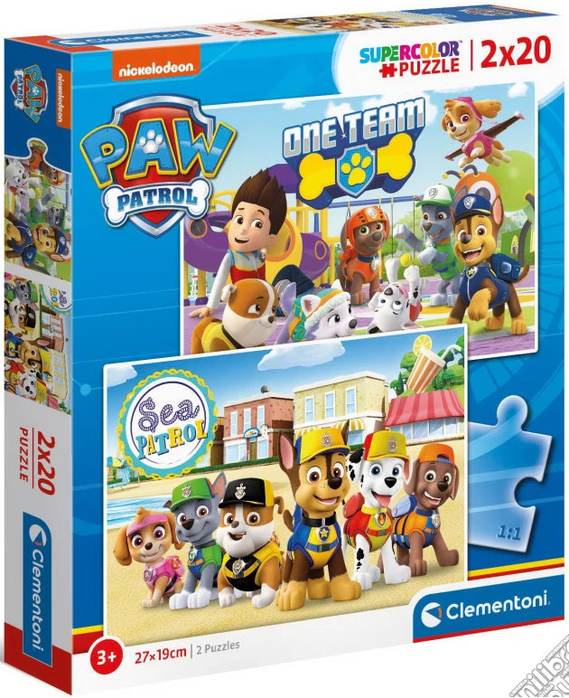 Clementoni Puzzle  2x20 Paw Patrol