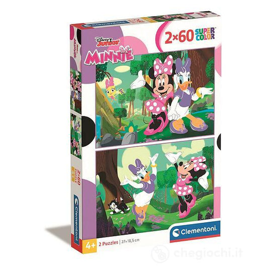 Clementoni Puzzle  2x60 Disney Minnie