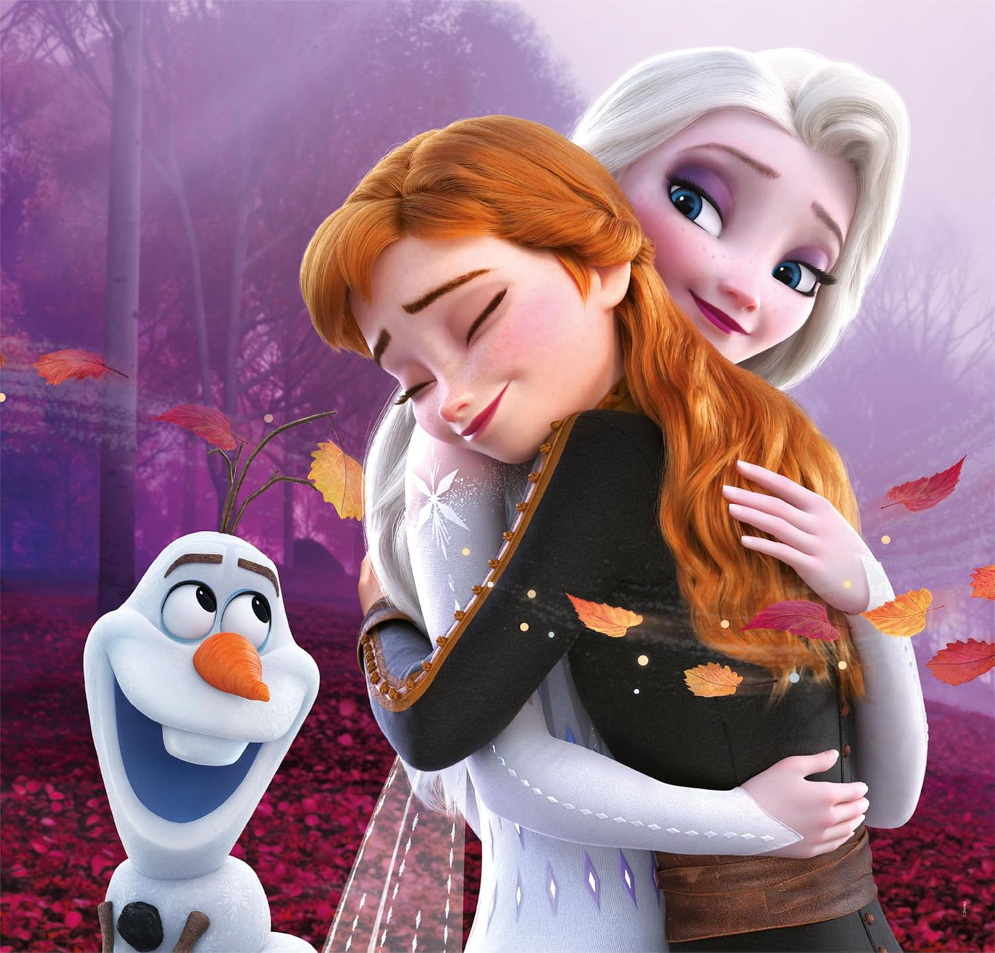 Clementoni - 25297 - Supercolor Puzzle - Disney Frozen - 3x48 Pezzi
