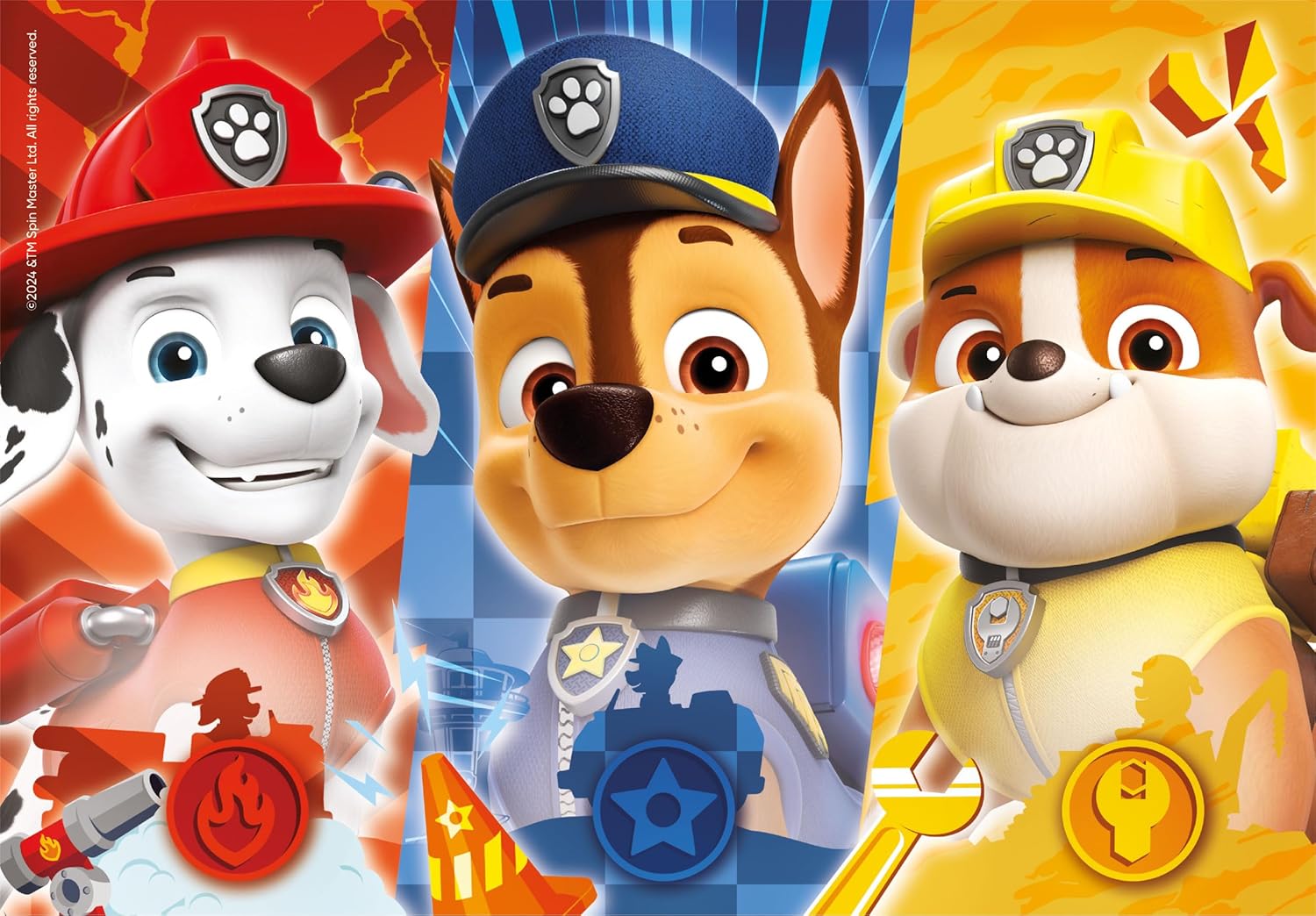 Clementoni - 25780 - Supercolor Puzzle - Paw Patrol - 104 Pezzi