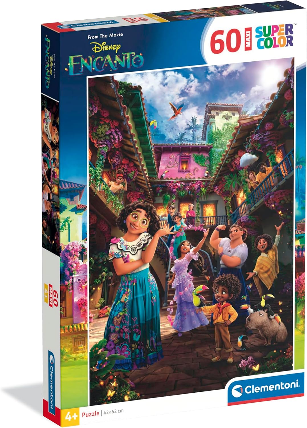 Clementoni - Puzzle 60 Pezzi Supercolor, Disney Encanto