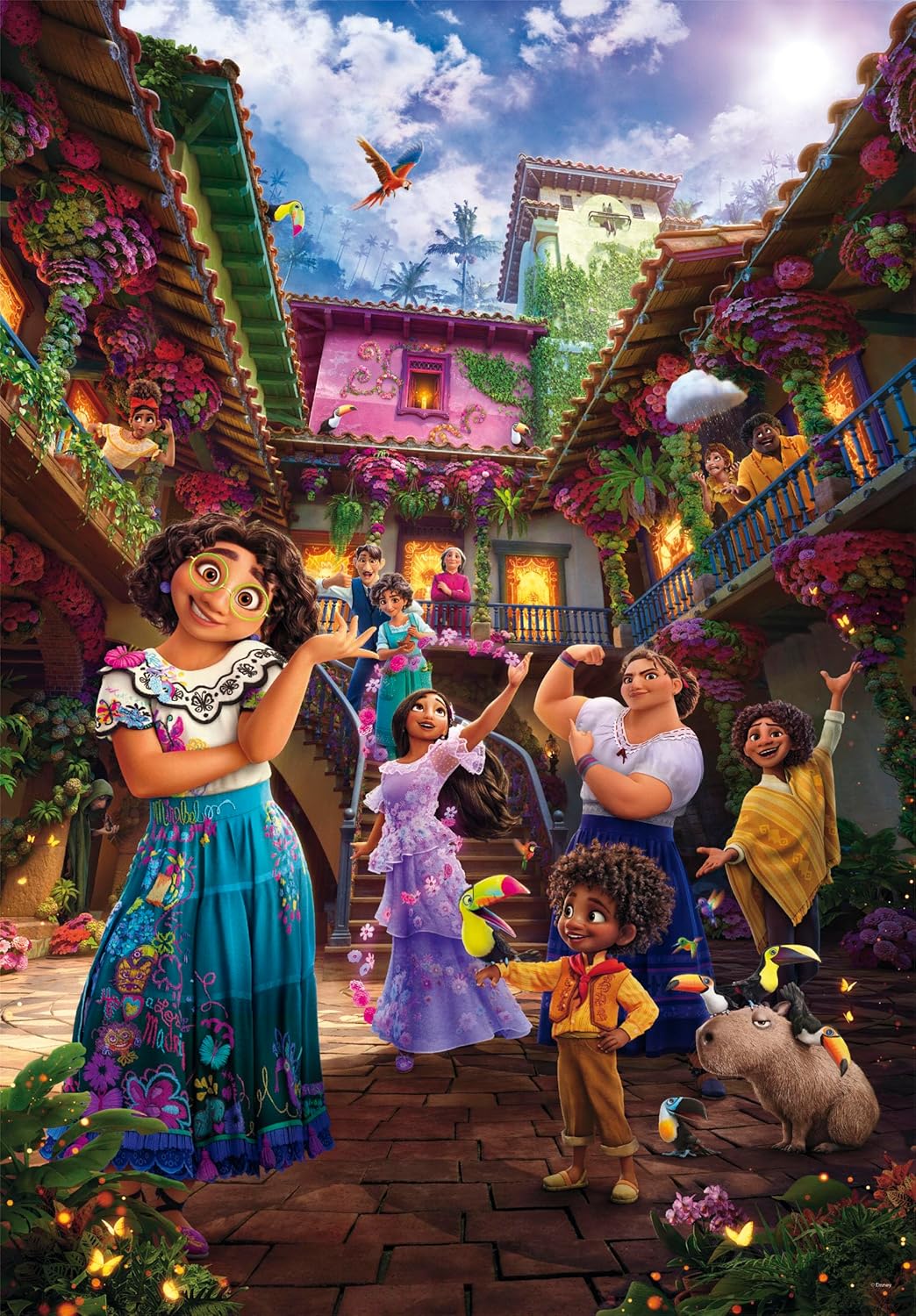 Clementoni - Puzzle 60 Pezzi Supercolor, Disney Encanto