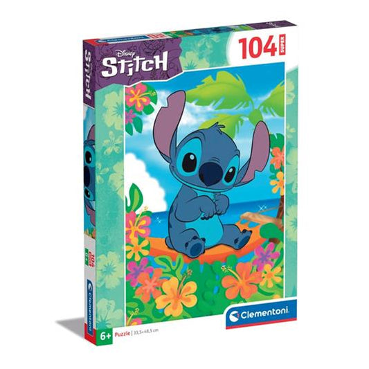 Clementoni Puzzle  104 Super Disney Stitch