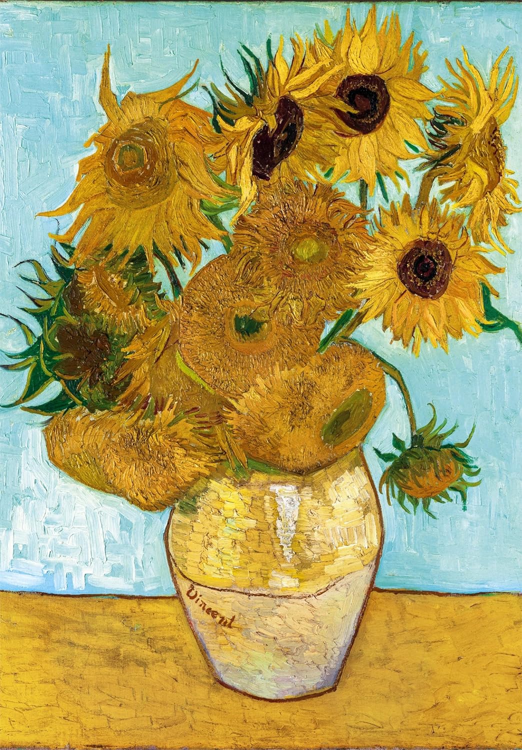 Clementoni - Museum Collection Puzzle - Van Gogh, Girasoli - 1000 Pezzi