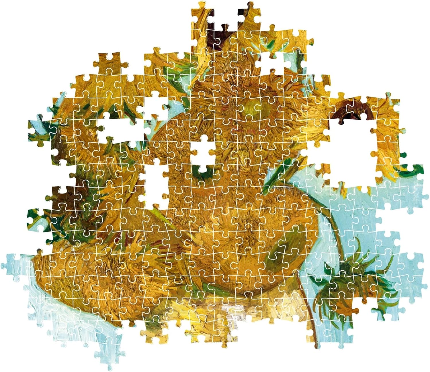 Clementoni - Museum Collection Puzzle - Van Gogh, Girasoli - 1000 Pezzi
