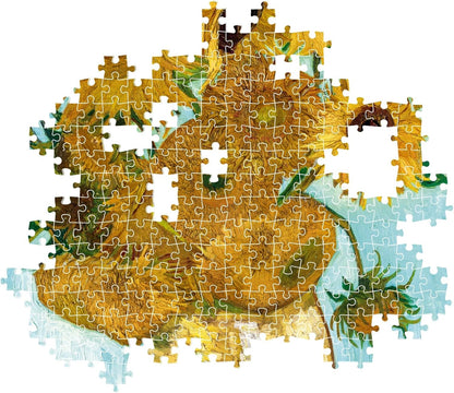 Clementoni - Museum Collection Puzzle - Van Gogh, Girasoli - 1000 Pezzi