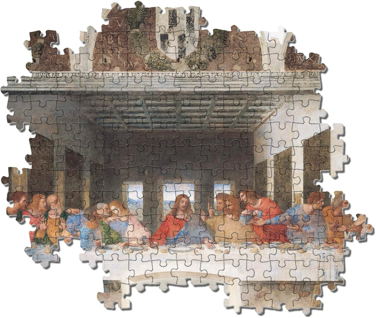 Clementoni - Puzzle 1000 Pezzi Museum Collection, Tema Cenacolo Di Leonardo Da Vinci