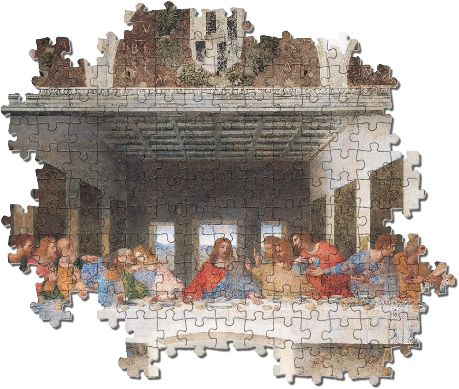 Clementoni - Puzzle 1000 Pezzi Museum Collection, Tema Cenacolo Di Leonardo Da Vinci