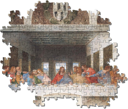 Clementoni - Puzzle 1000 Pezzi Museum Collection, Tema Cenacolo Di Leonardo Da Vinci