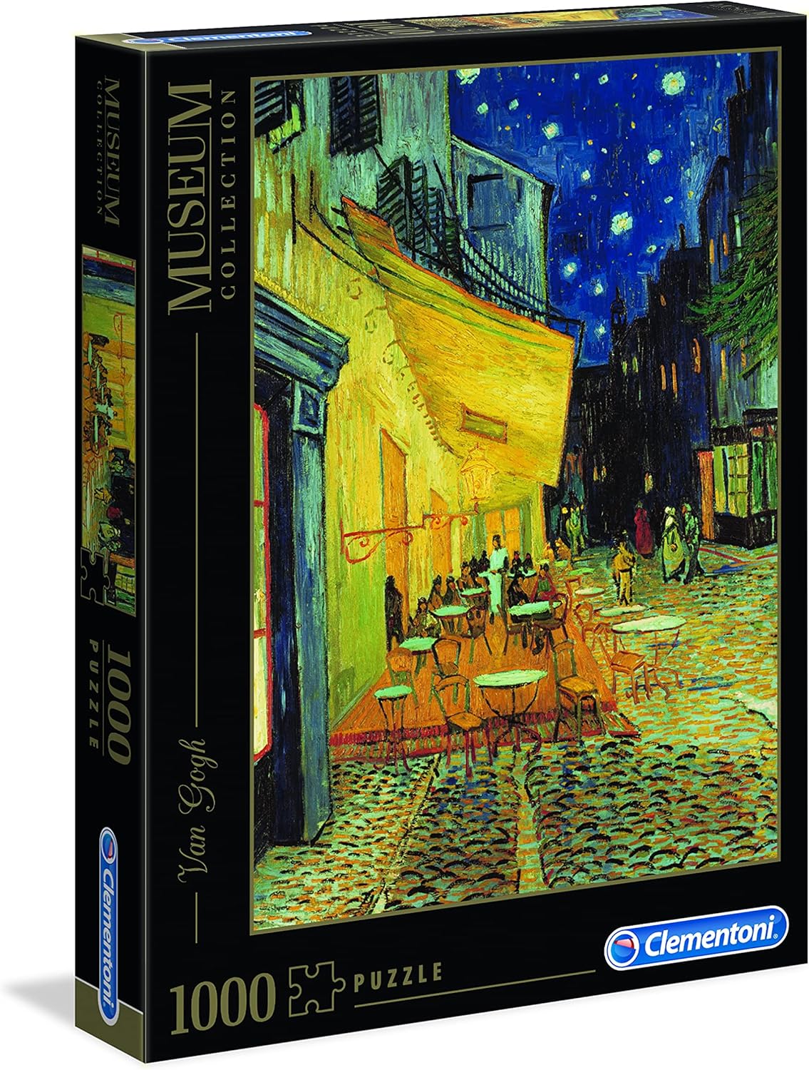 Clementoni - Museum Collection Puzzle - Van Gogh, Esterno Di Caffè Di Notte