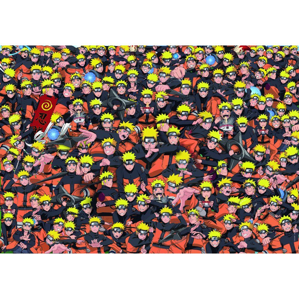 Clementoni Puzzle  1000 Pezzi Impossible - Naruto