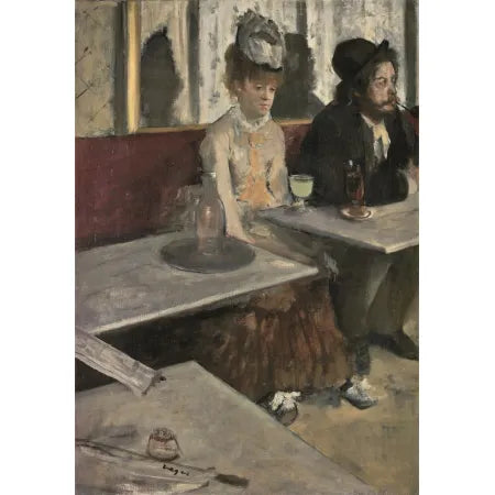Clementoni Puzzle  1000 Hqc Museum - Degas: Dans Un Cafe