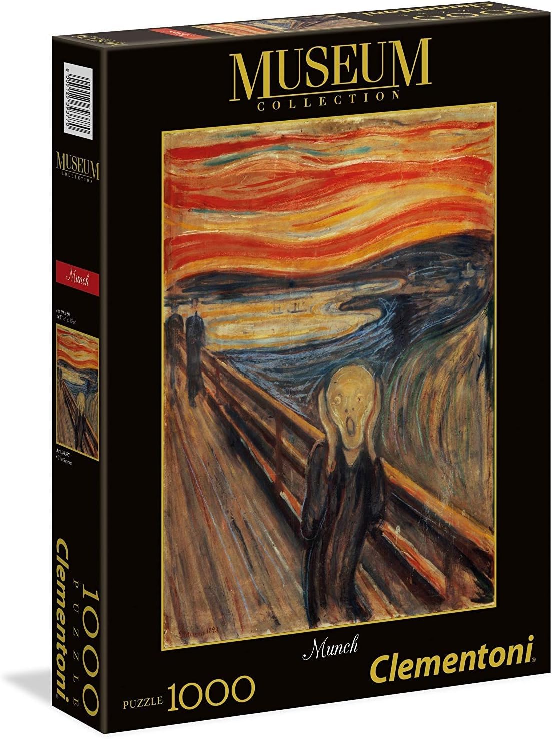 Clementoni- L'urlo Di Munch Museum Collection Puzzle