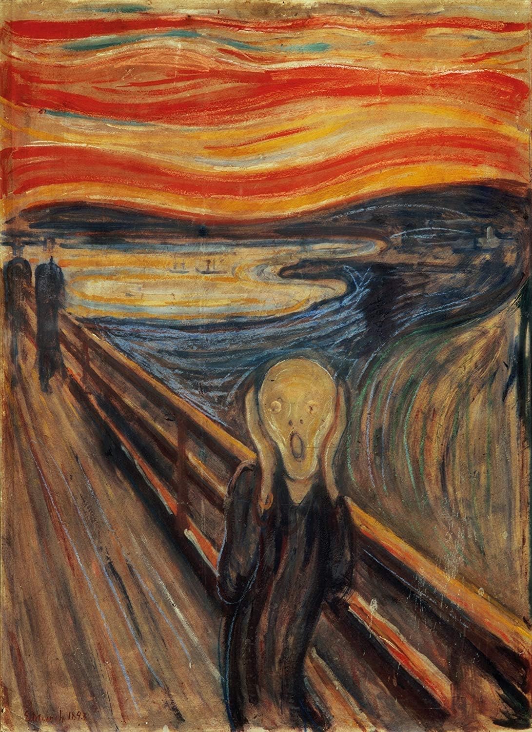 Clementoni- L'urlo Di Munch Museum Collection Puzzle