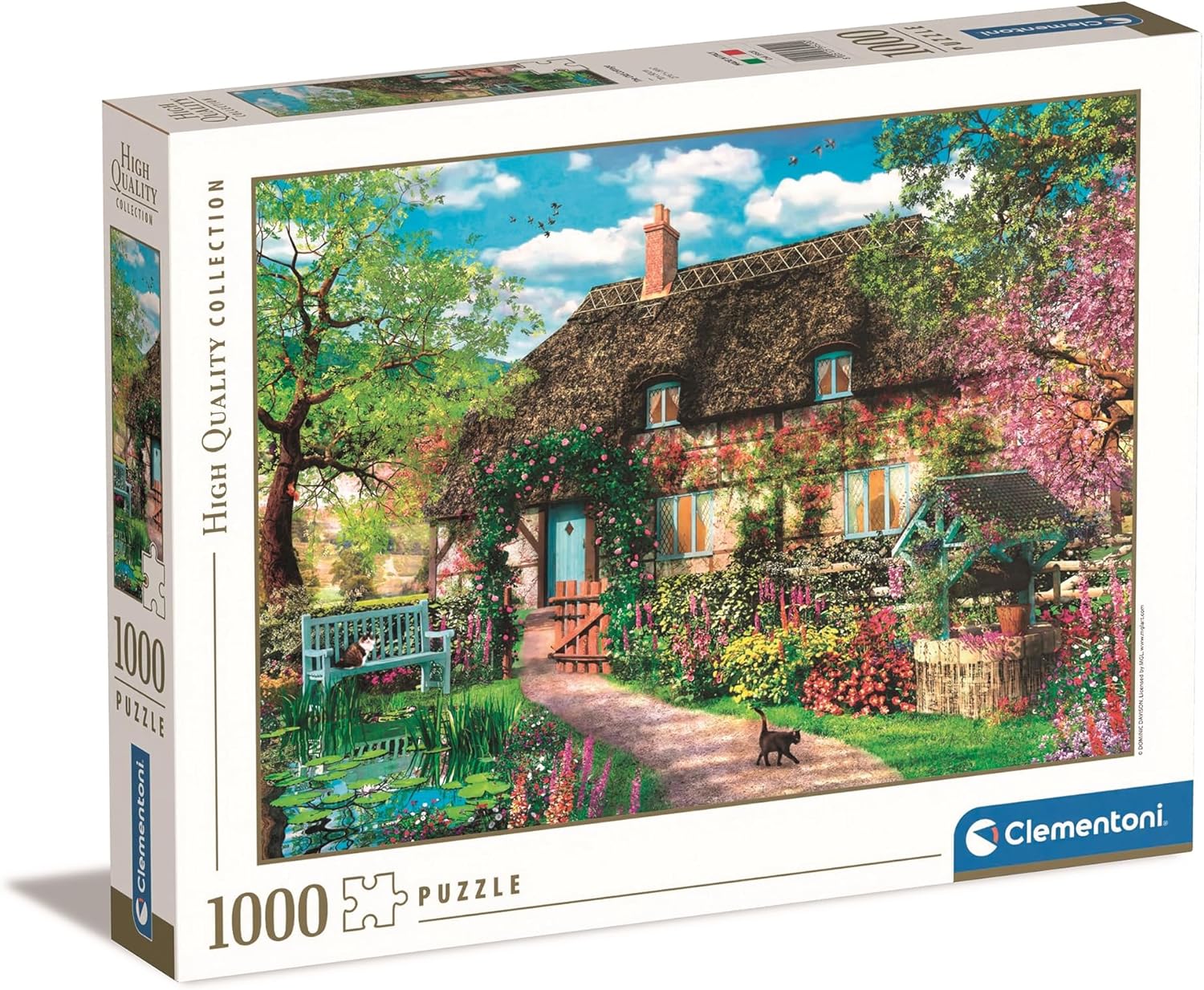 Clementoni - Collection Puzzle - The Old Cottage - 1000 Pezzi