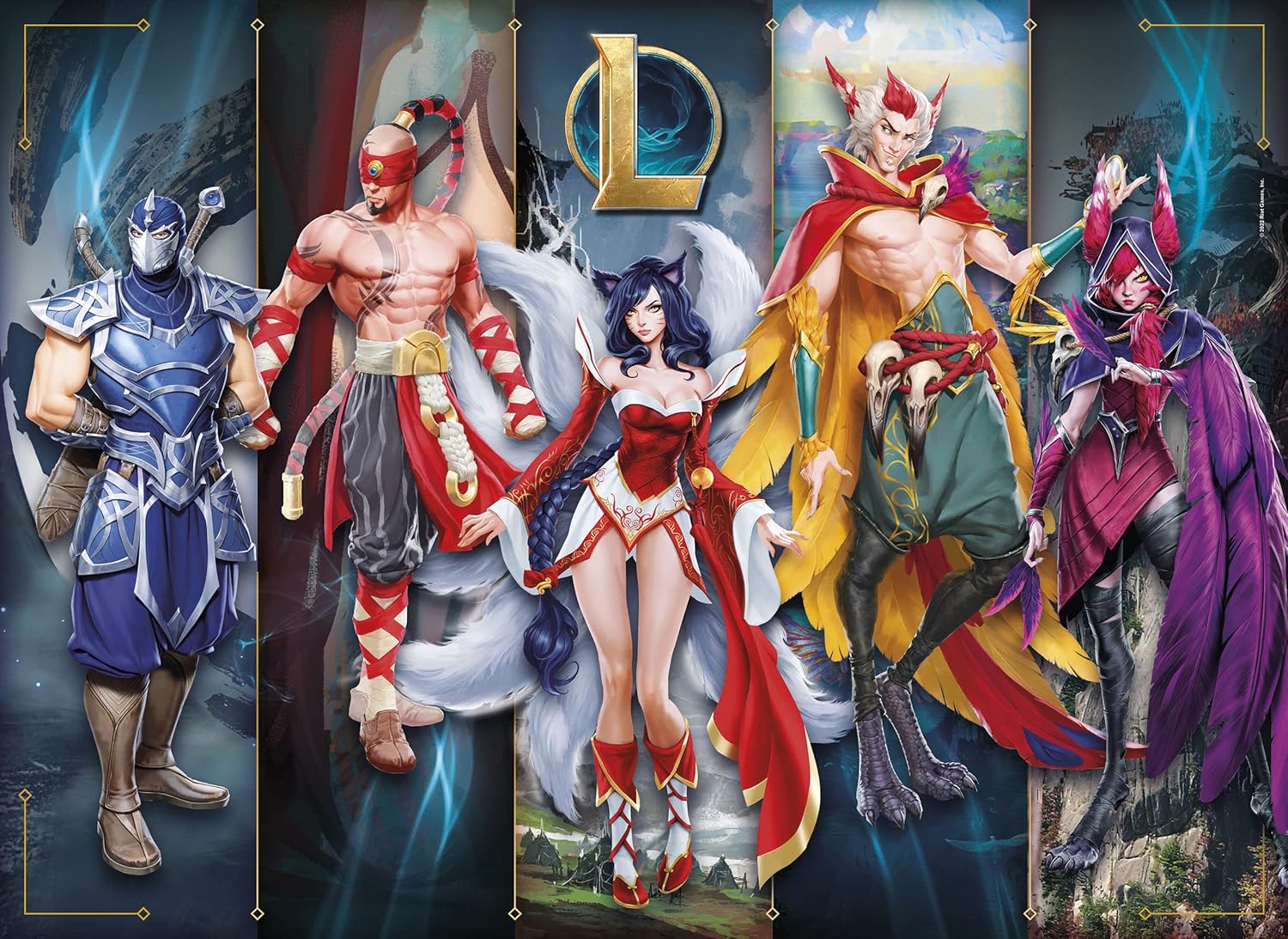 Clementoni - Puzzle League Of Legends - 1000 Pezzi