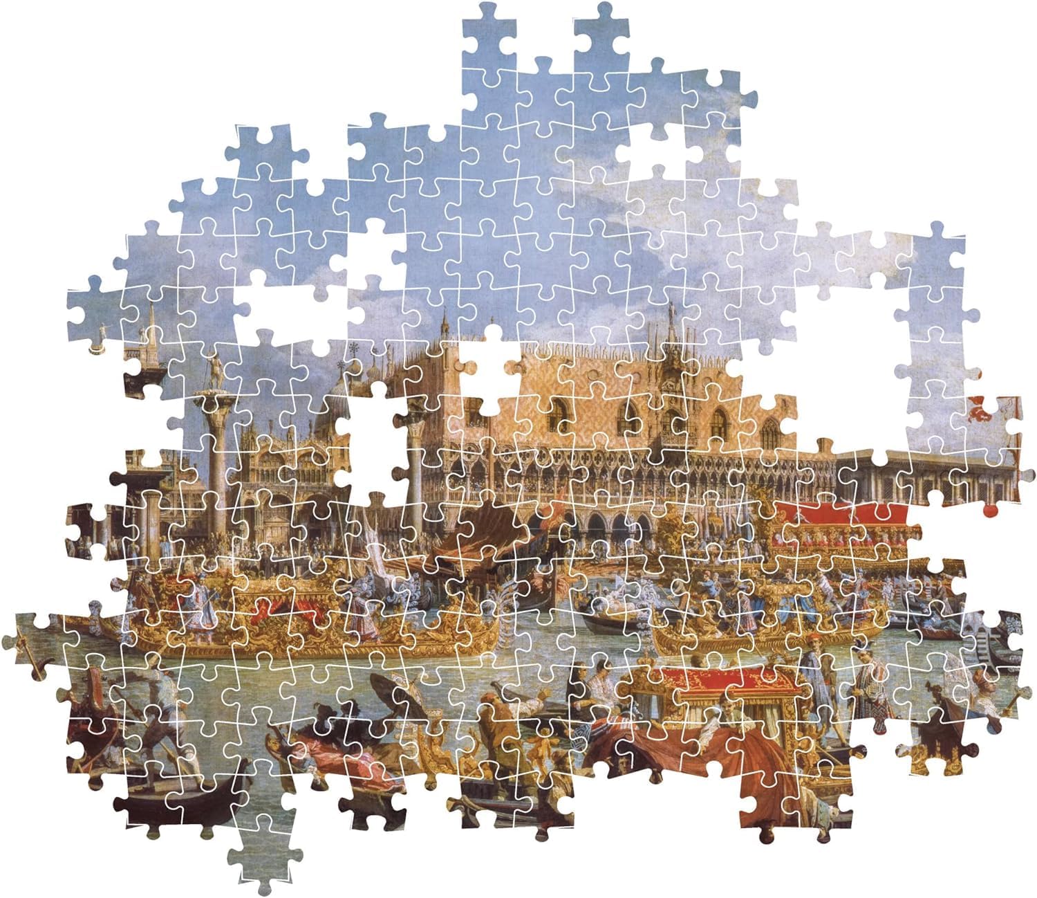 Clementoni - Museum Collection - Canaletto, "The Return Of The Bucentaur At The Molo On Ascension Day" - 1000 Pezzi