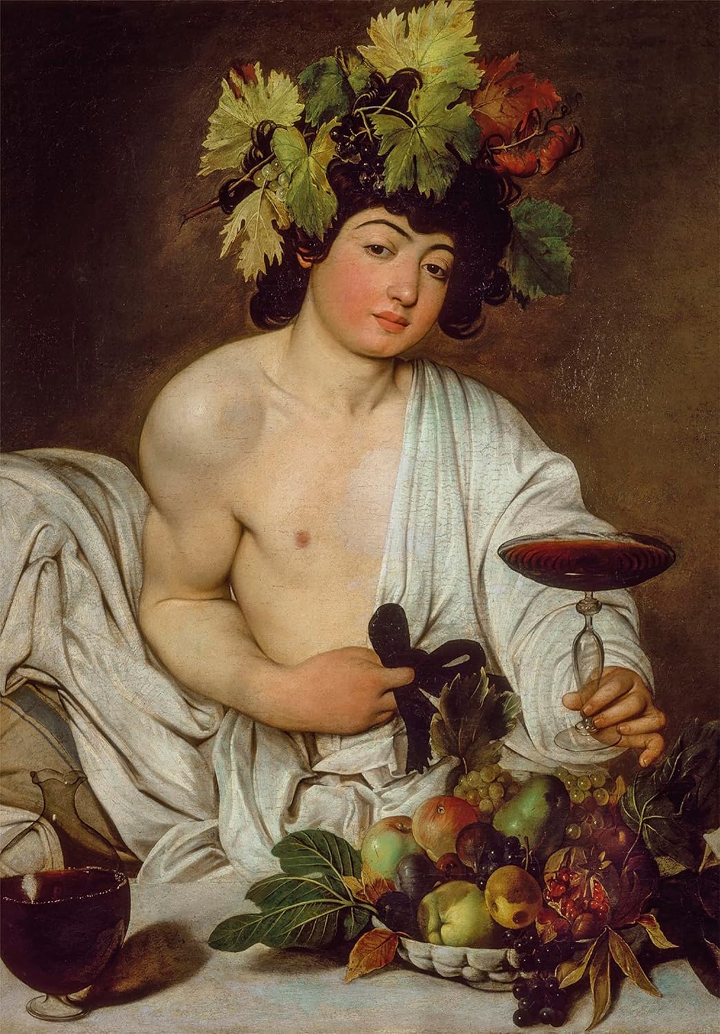 Clementoni - Museum Collection - Caravaggio, "Bacchus" - 1000 Pezzi