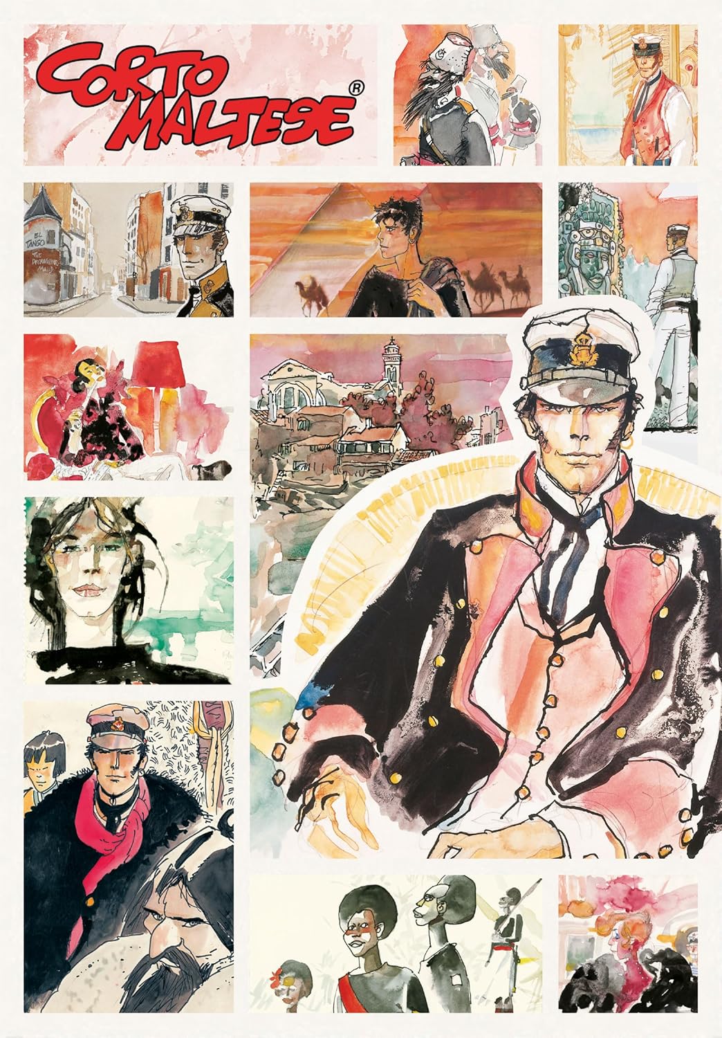 Clementoni- Corto Maltese Maltese-1000 Pezzi