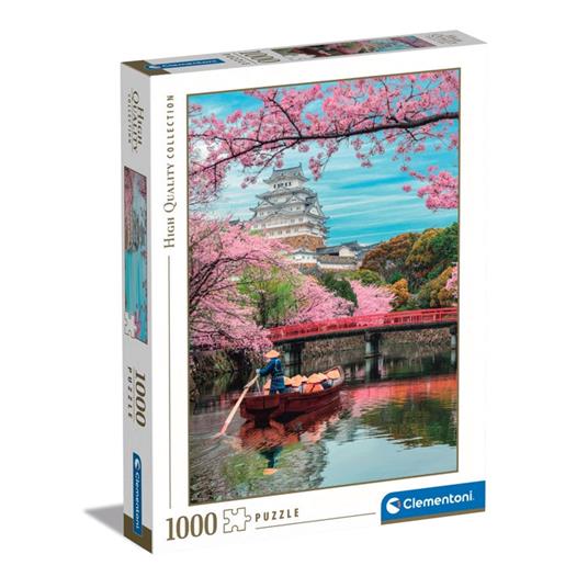 Clementoni Puzzle  1000 Hqc Himeji Castle In Spring