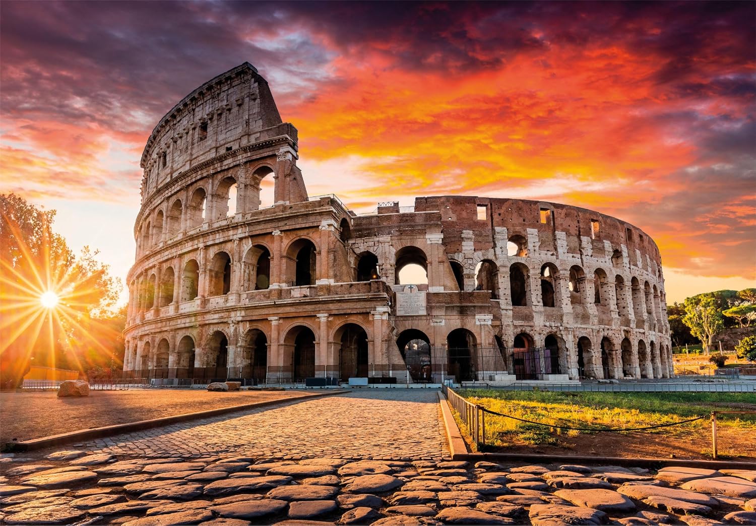 Clementoni - Puzzle Collection - Roman Sunset - 1000 Pezzi