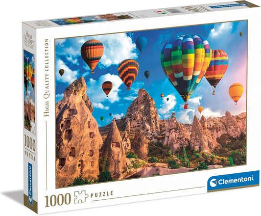 Clementoni- Puzzle Collection - Balloons In Cappadocia - 1000 Pezzi