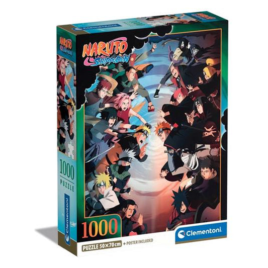 Clementoni Puzzle  1000 Pezzi - Naruto