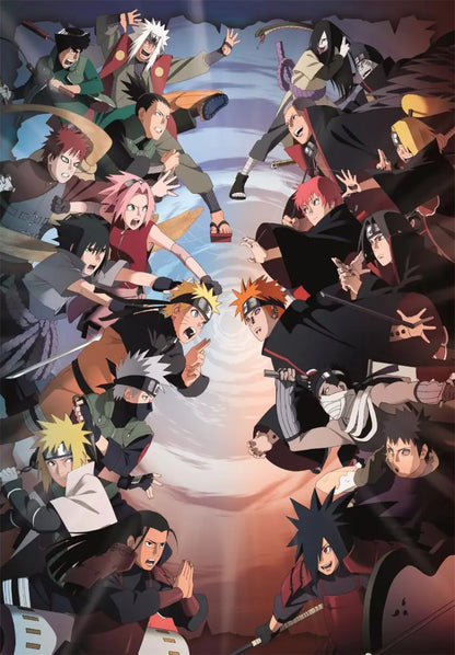 Clementoni Puzzle  1000 Pezzi - Naruto