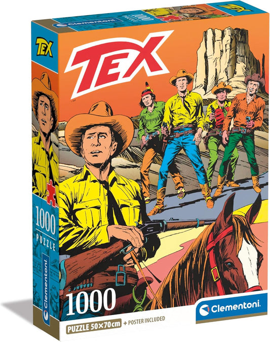 Clementoni - Puzzle 1000 Pezzi Fumetti Per Adulti E Ragazzi