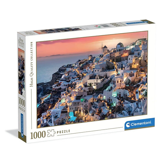 Clementoni Puzzle  1000 Hqc Shades Of Santorini