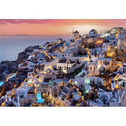 Clementoni Puzzle  1000 Hqc Shades Of Santorini