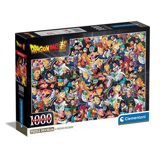 Clementoni Puzzle  1000 Pezzi Impossible - Dragon Ball