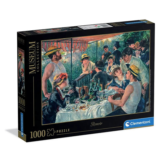 Clementoni Puzzle  1000 Hqc Museum Luncheon Of The Boating Party - Renoir
