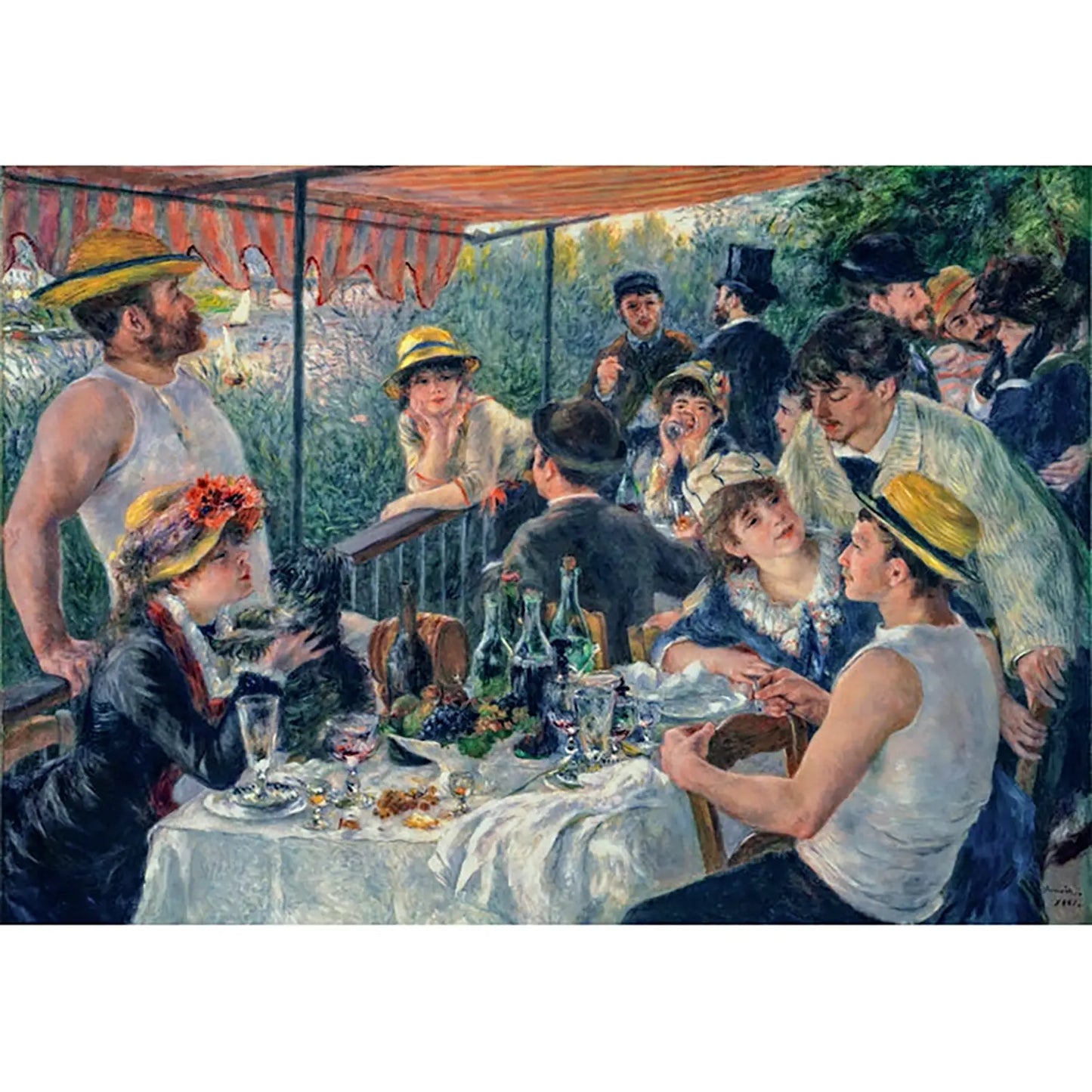 Clementoni Puzzle  1000 Hqc Museum Luncheon Of The Boating Party - Renoir