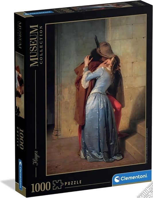 Clementoni Puzzle  1000 Hqc Museum The Kiss - Hayez