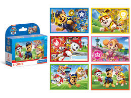 Clementoni Paw Patrol-6 Pezzi