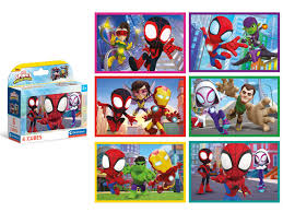 Clementoni Marvel Spidey And His Amazing Friends-6 Pezzi