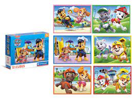 Clementoni- Paw Patrol Patrol-12 Pezzi