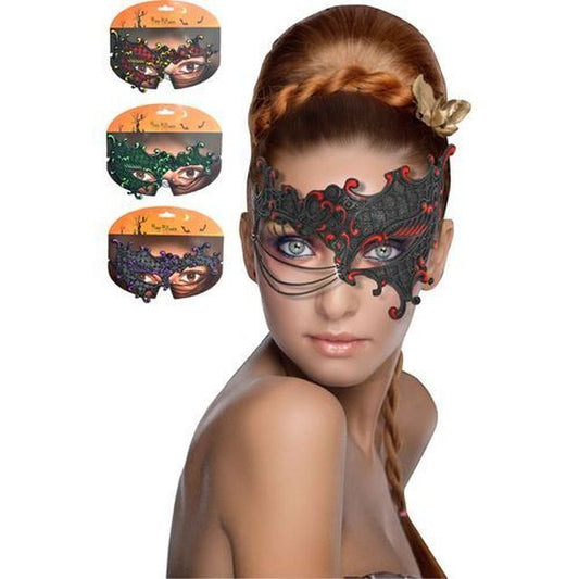 MASCHERA OCCHI CON DECORI COL ASS