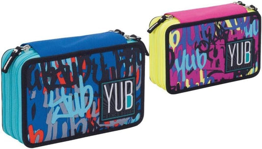 Astuccio 3 Zip Yub Graffiti Seven
