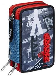Astuccio 3 Zip Seven Urban Rock