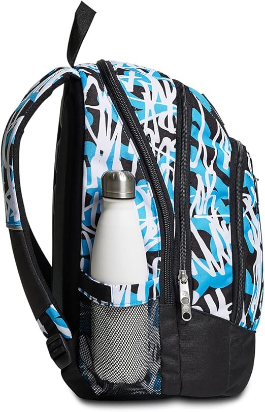 Zaino scuola Advanced Seven Dripped Boy, Jet Black, 30 lt