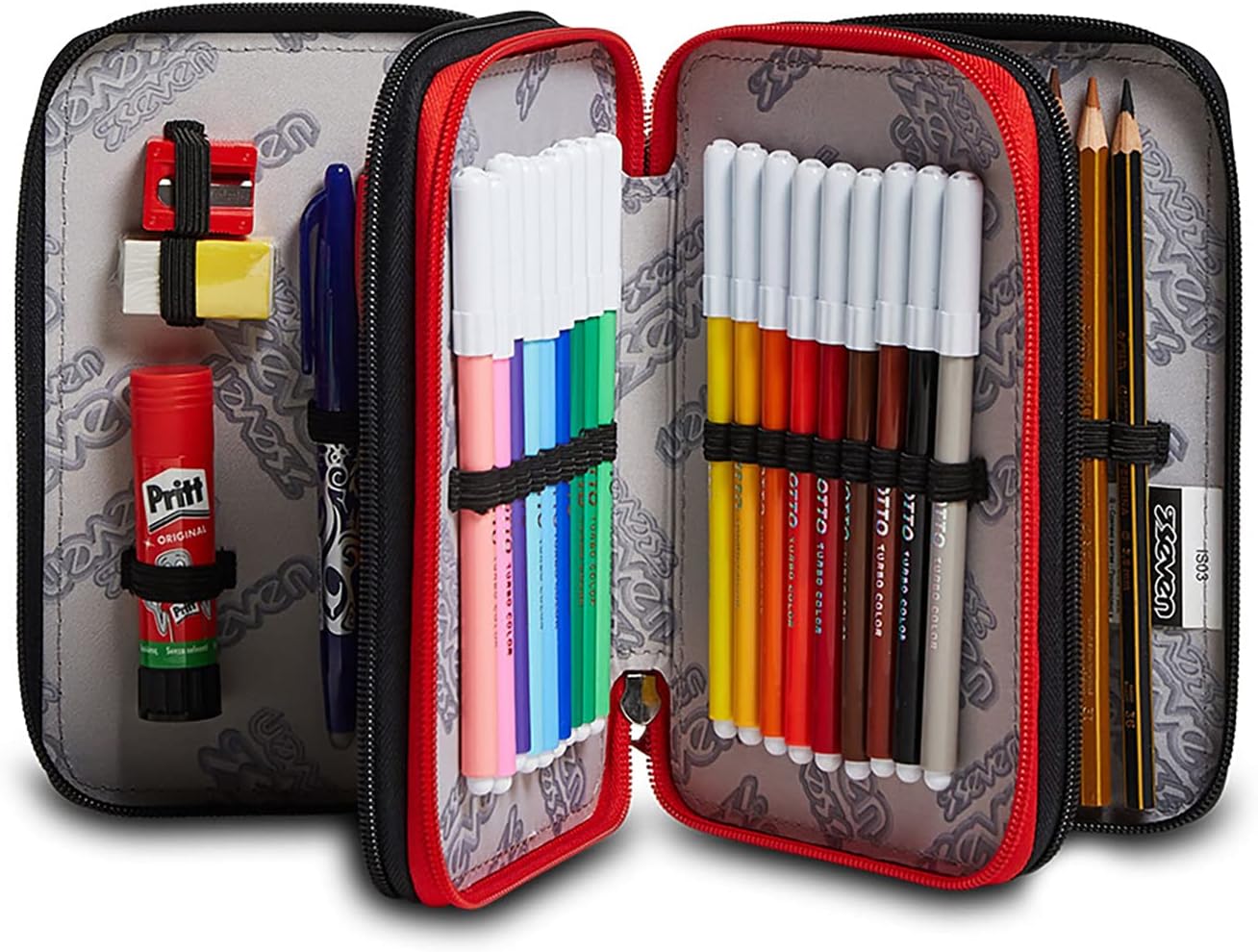 Astuccio 3 Zip Seven Scratchy