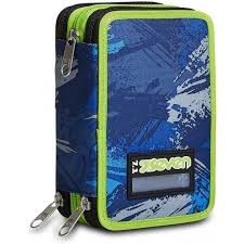 Astuccio 3 Zip Seven Crafter Boy