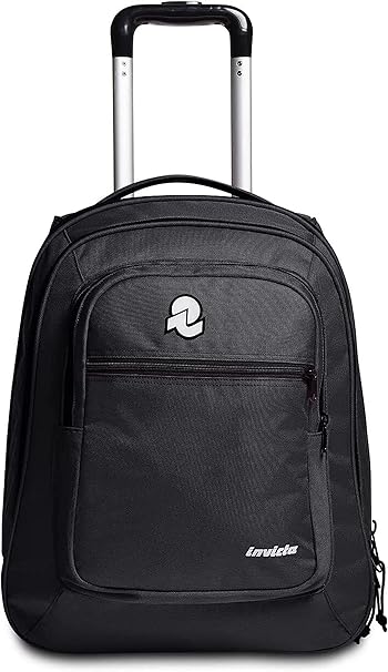 Zaino New Bump Plain Invicta Trolley Nero