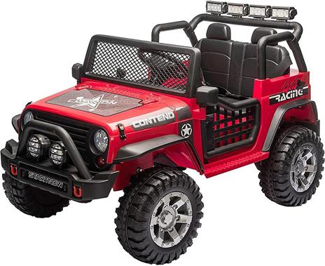 Teorema TEO66707 - Fuoristrada Elettrico 12V 2 Posti con Telecomando JEEP