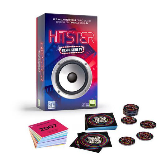 Yas Games Hitster Movies & TV Series – Hitster Film & Serie Tv. Gioco da tavolo